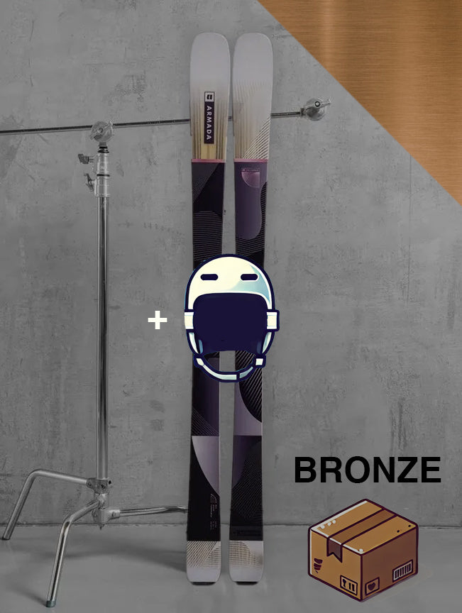 Dame Carving ski inklusiv skistave / BRONZE pakke