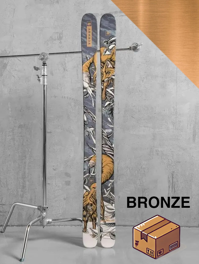 Herre Carving ski inklusiv skistave / BRONZE pakke