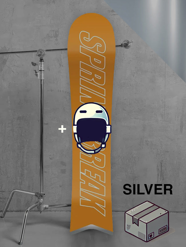 Herre Backcountry snowboard inklusiv bindinger / SØLV pakke