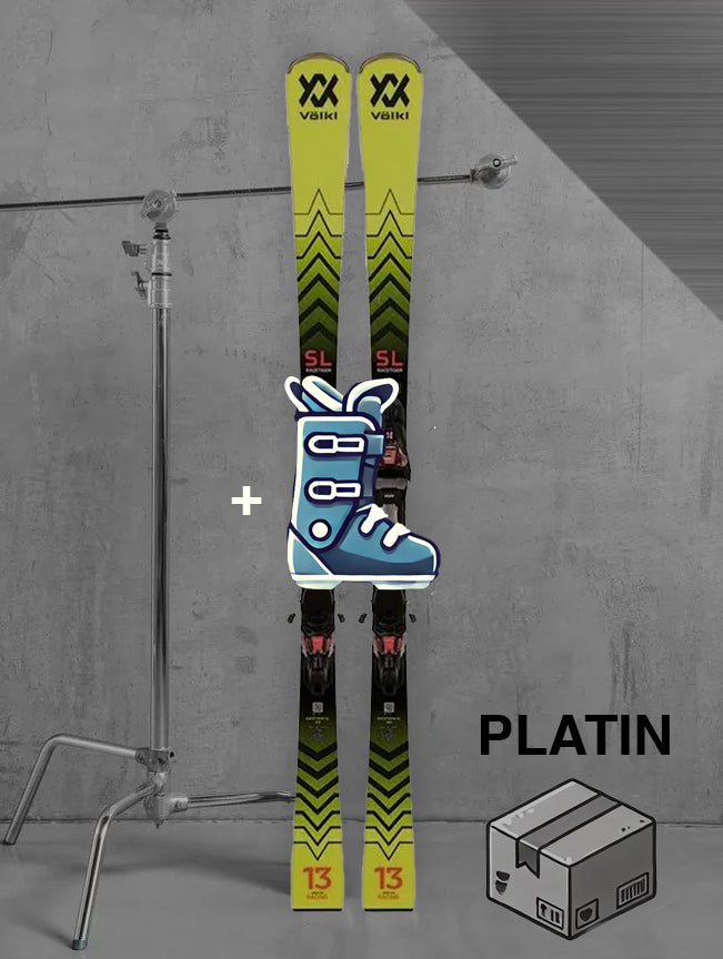 Herre race ski inklusiv skistave / PLATIN pakke