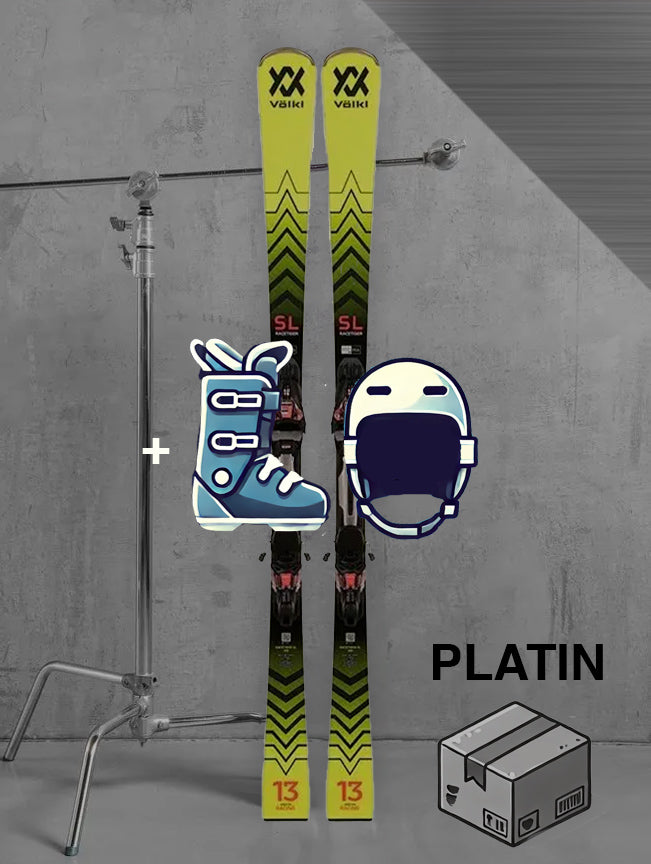 Herre race ski inklusiv skistave / PLATIN pakke
