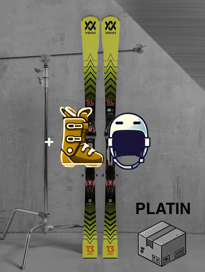 Herre race ski inklusiv skistave / PLATIN pakke