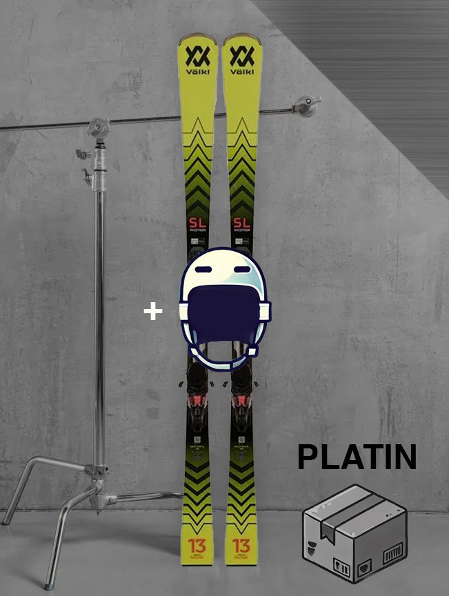 Herre race ski inklusiv skistave / PLATIN pakke