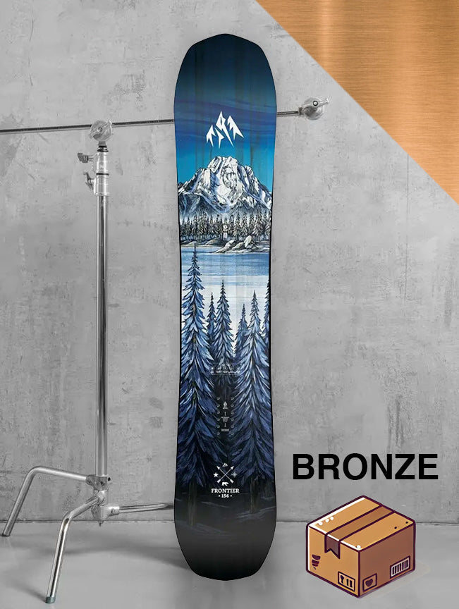 Dame park snowboard inklusiv bindinger / BRONZE pakke