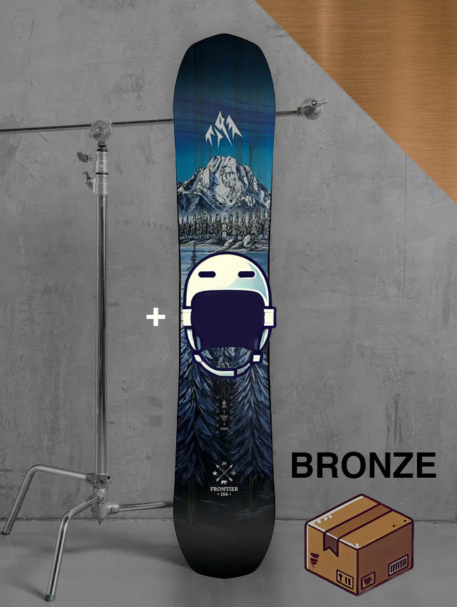 Dame park snowboard inklusiv bindinger / BRONZE pakke