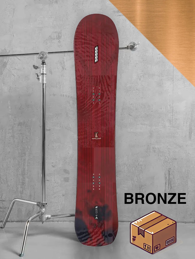 Dame piste snowboard inklusiv bindinger / BRONZE pakke